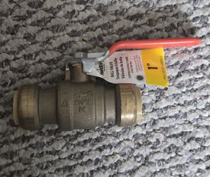 Sharkbite 1 inch push to connect brass ball valve 1" plumbing water plumb supply NEW