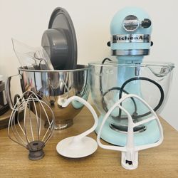 KitchenAid Stand Mixer – Aqua Sky Blue
