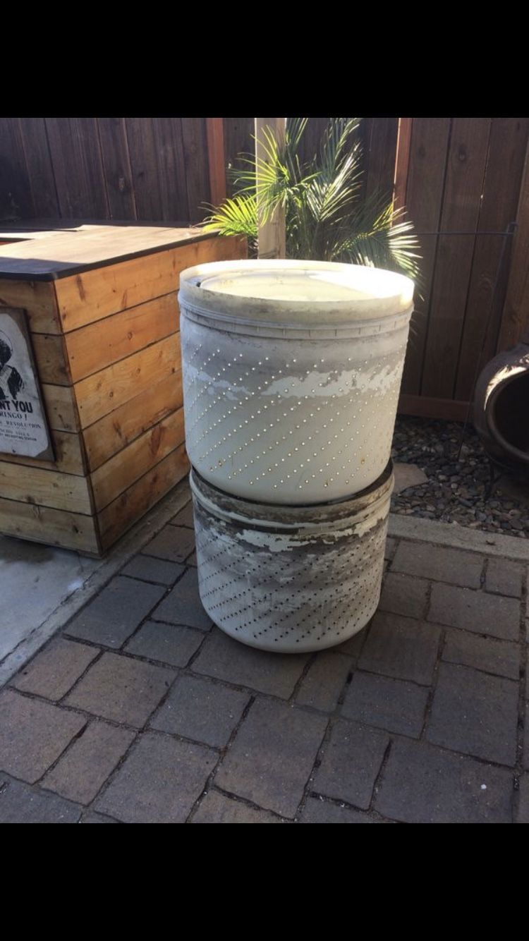 Washer Tub Fire Pits