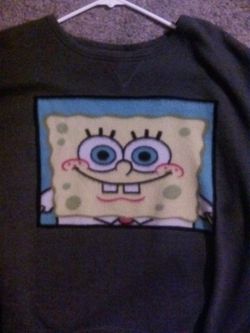 Hannes XL ONE OF KIND SPONGEBOB CREWNECK