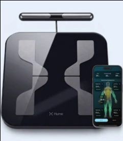 Hume Pod 2.0 black Body Composition Scale with 45 Metrics