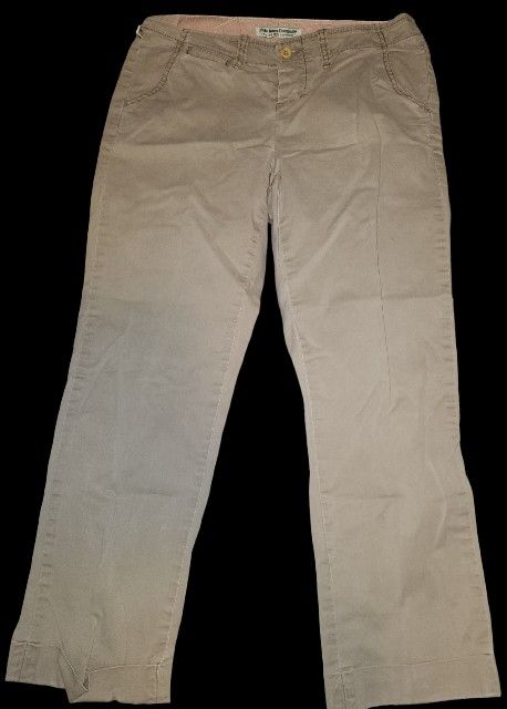 Ralph Lauren Polo Jeans Company Khaki Ankle Crop Pants (Size 2)
