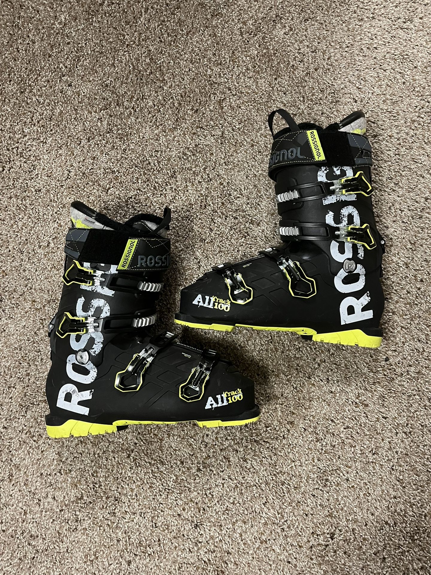 Rossignol Alltrack Pro 100 Men’s Ski Boots size 29.5 (11.5 U. S.) in Great Condition