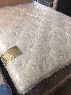 Memory blue gel pillow top