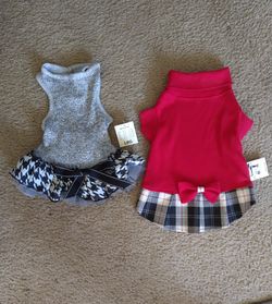 New Dog Clothes, $10 each
