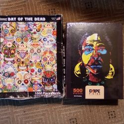Lot Of 2 Jigsaw Puzzles 10.00