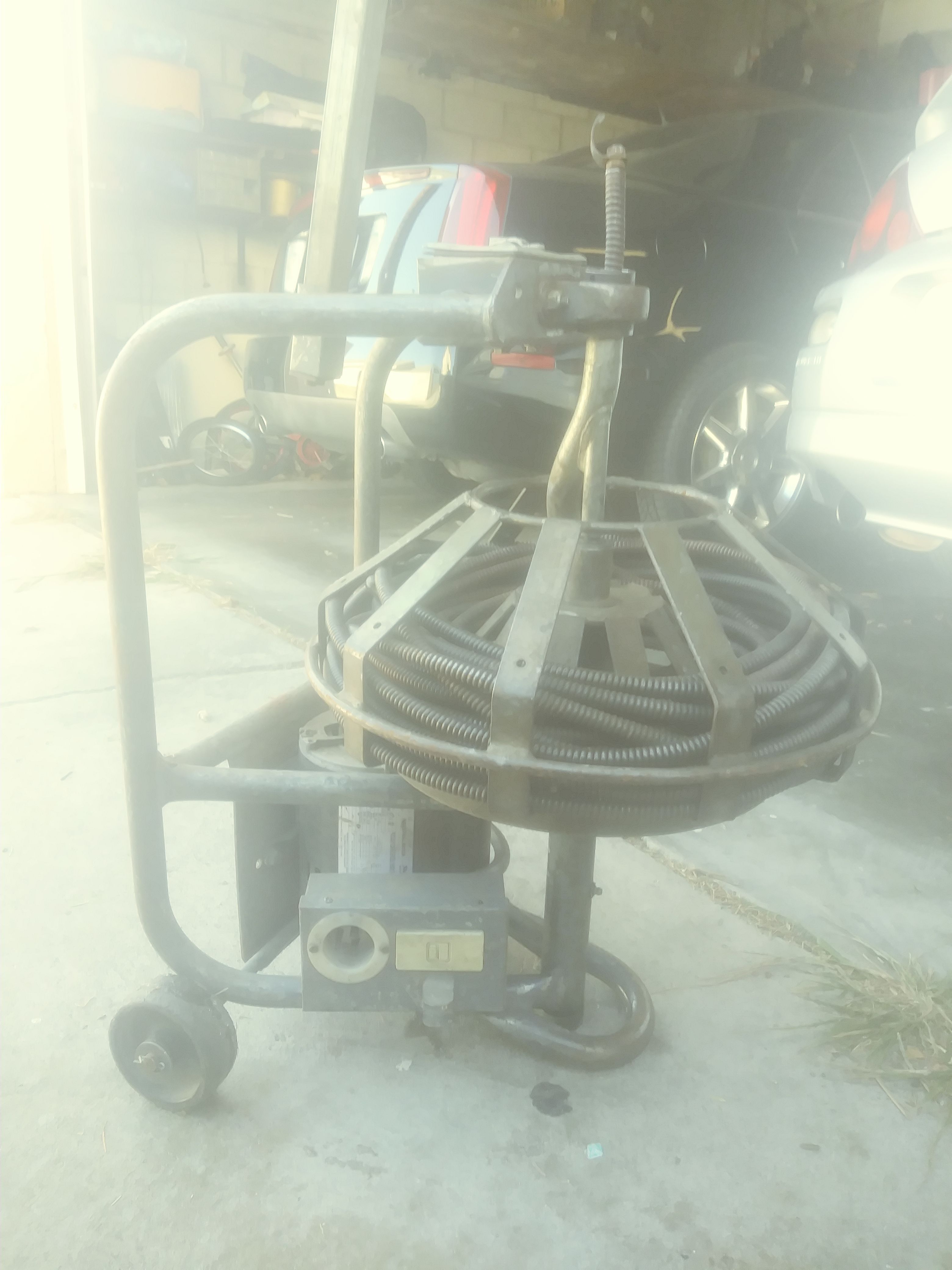 Gorlitz 1/2" x 80' sewer machine for Sale in Torrance, CA OfferUp
