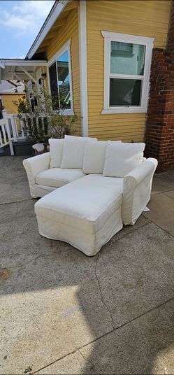 🗯🤍WHITE SECTIONAL COUCH, SOFA !!!