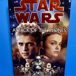 Star Wars Episode II Attack of the Clones HC 1st Edition 2002 R.A. Salvatore
