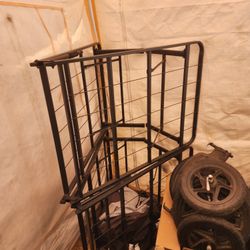 Foldable Full Size Bed Frame With Boxspring 