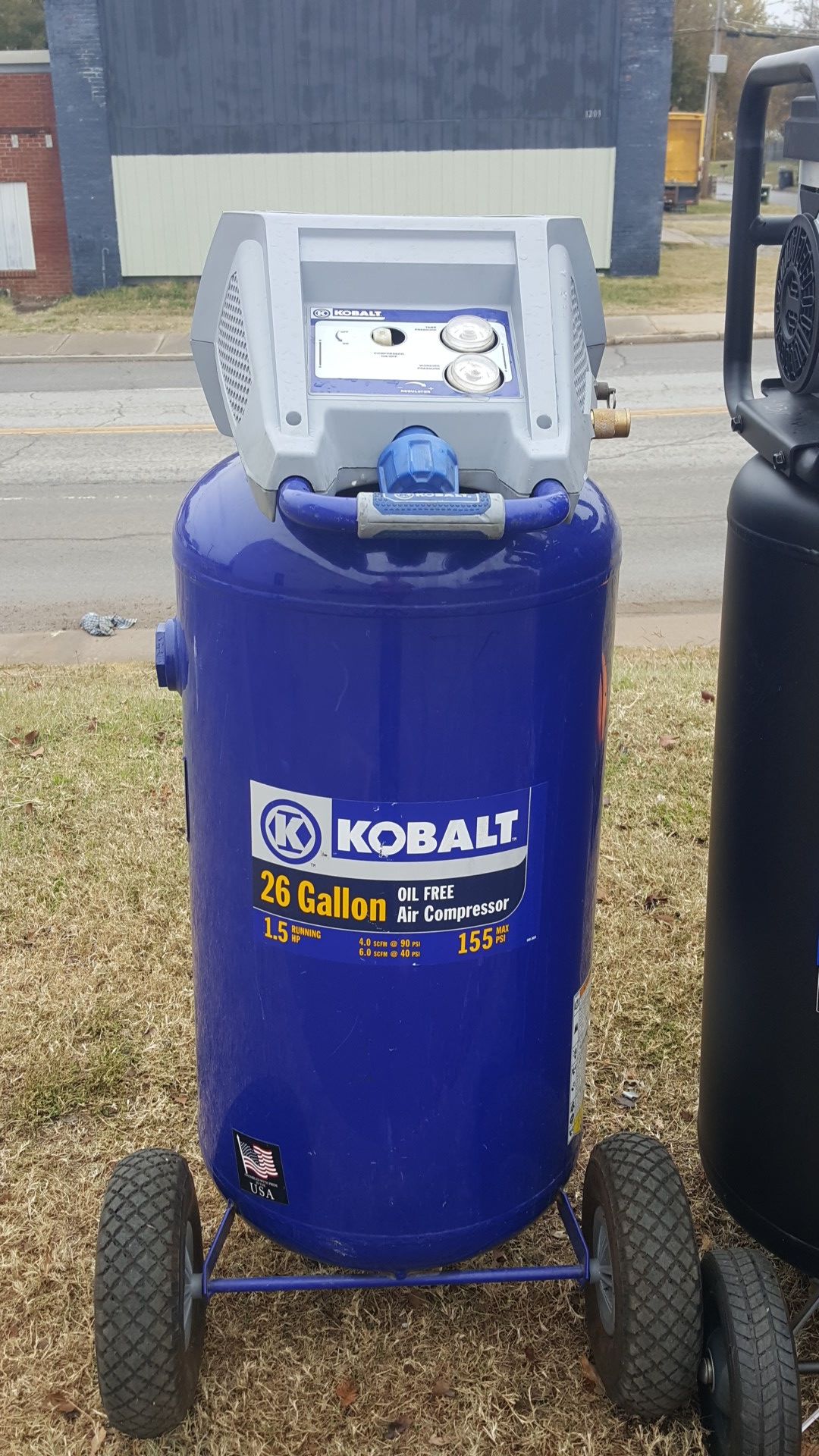 Kobalt 26 gallon air compressor for Sale in Tulsa, OK OfferUp