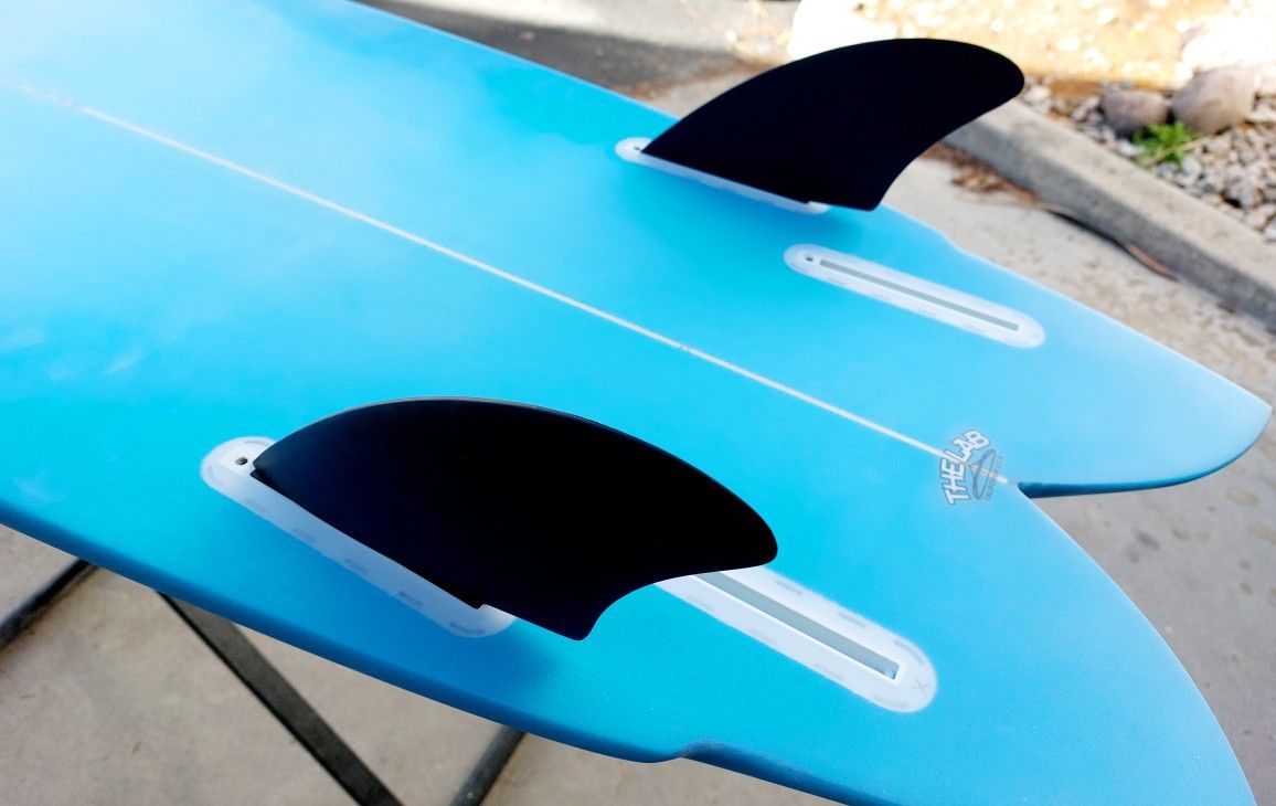 FCS2/FUTURE BASE  K2 GLASS FLEX TWIN SURFBOARD FINS