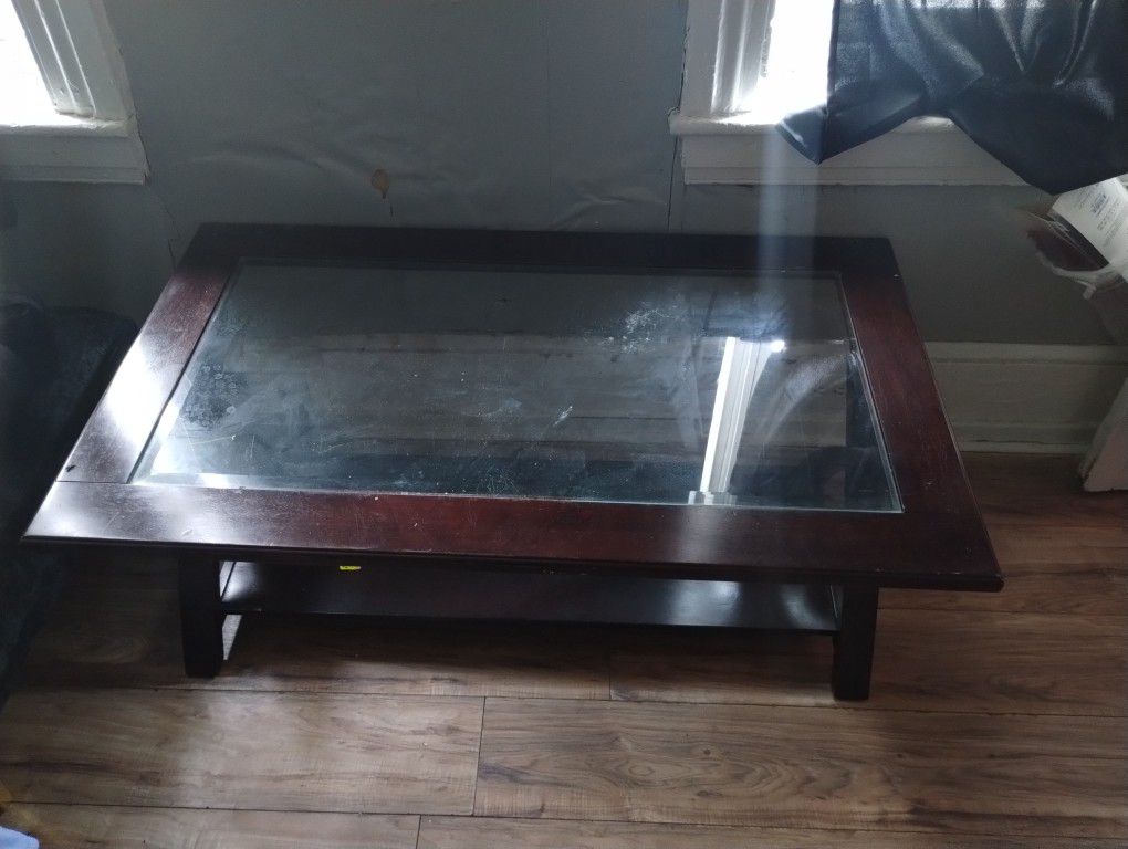 Brown Coffee Table $25