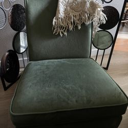 🌿 Olive Green Floor Sofa Chair 🌿