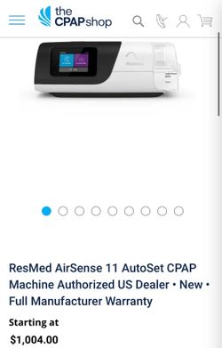 ResMed AirSense 11 AutoSet CPAP