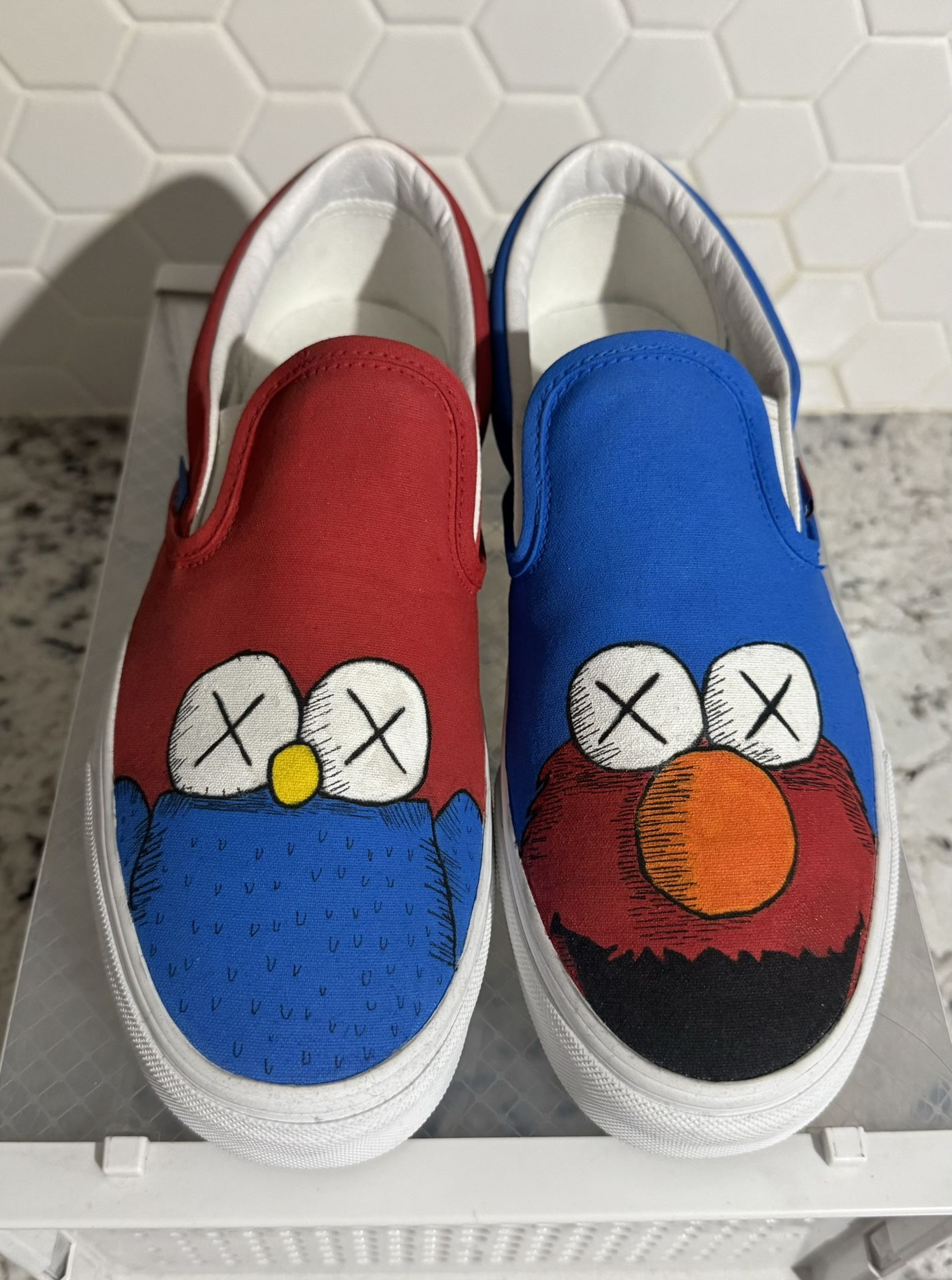 Vans Custom KAWS x Elmo