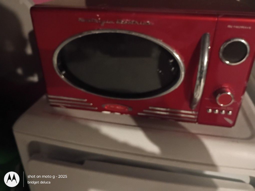 Retro Looking Newer Microwave .