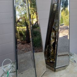 Smokey Mirror Lamps (2)