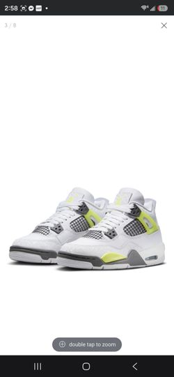 Nike Air Jordan 4 White Volt