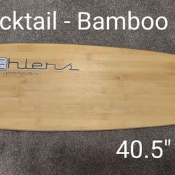 Bamboo Kicktail longboard deck - Ehlers Longboard