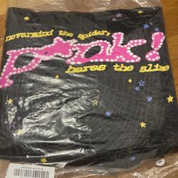  Black Sp5der P*NK Hoodie
