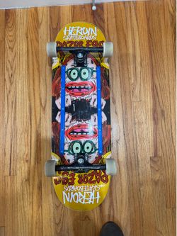Heroin Skateboards Auntie Razer Egg 9.75”