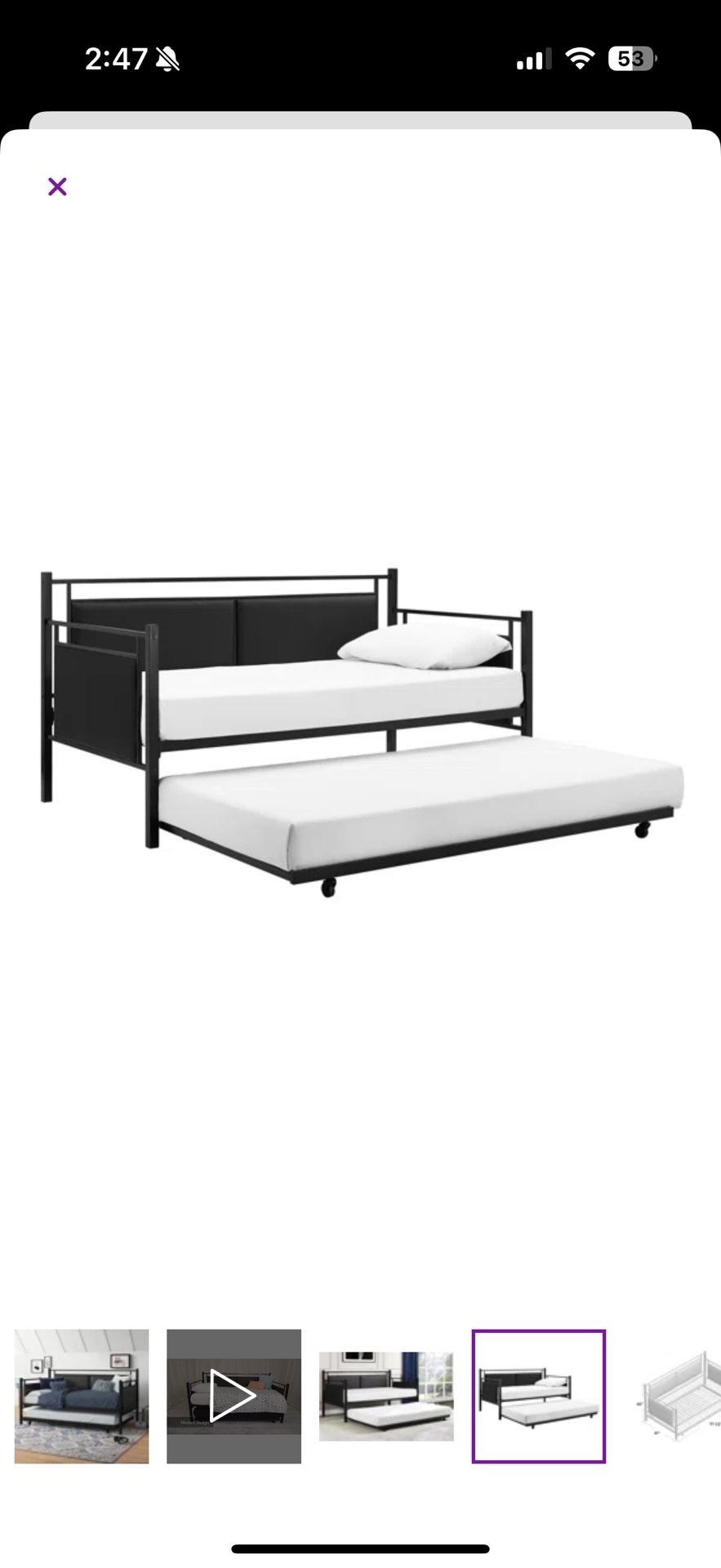 Twin Trundle Bed