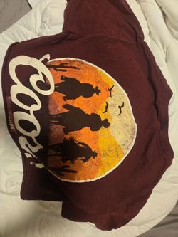 Maroon Coors Cropped T