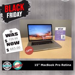 15” MacBook Pro Retina 