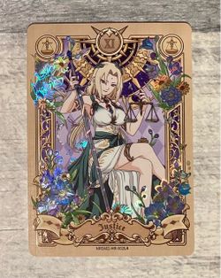Kayou Naruto Anime Tarot Justice MR Tsunade NREA02-MR-002L4 Hologram Holo Card