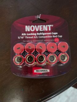 86702 - Novent 5/16 in. Refrigerant Cap for A2L (Pack of 10