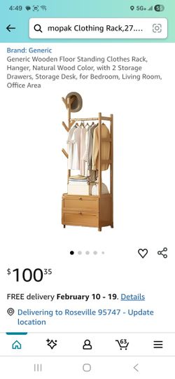 Floor Standing Clothes Rack, Hanger