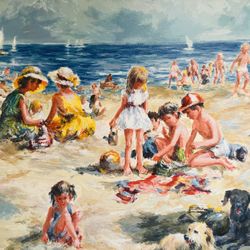 Eva Makk Signed, Numbered Serigraph at a rare price 