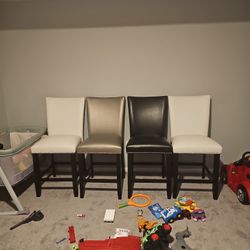 Counter high Chair 4 Peice