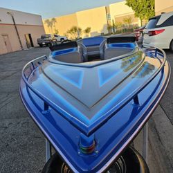  1990 commander open bow 21 ft boat 