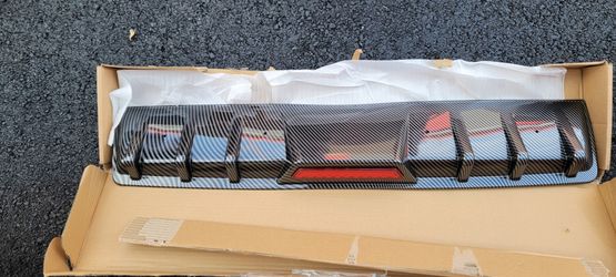 Carbon fiber Rear diffuser lip