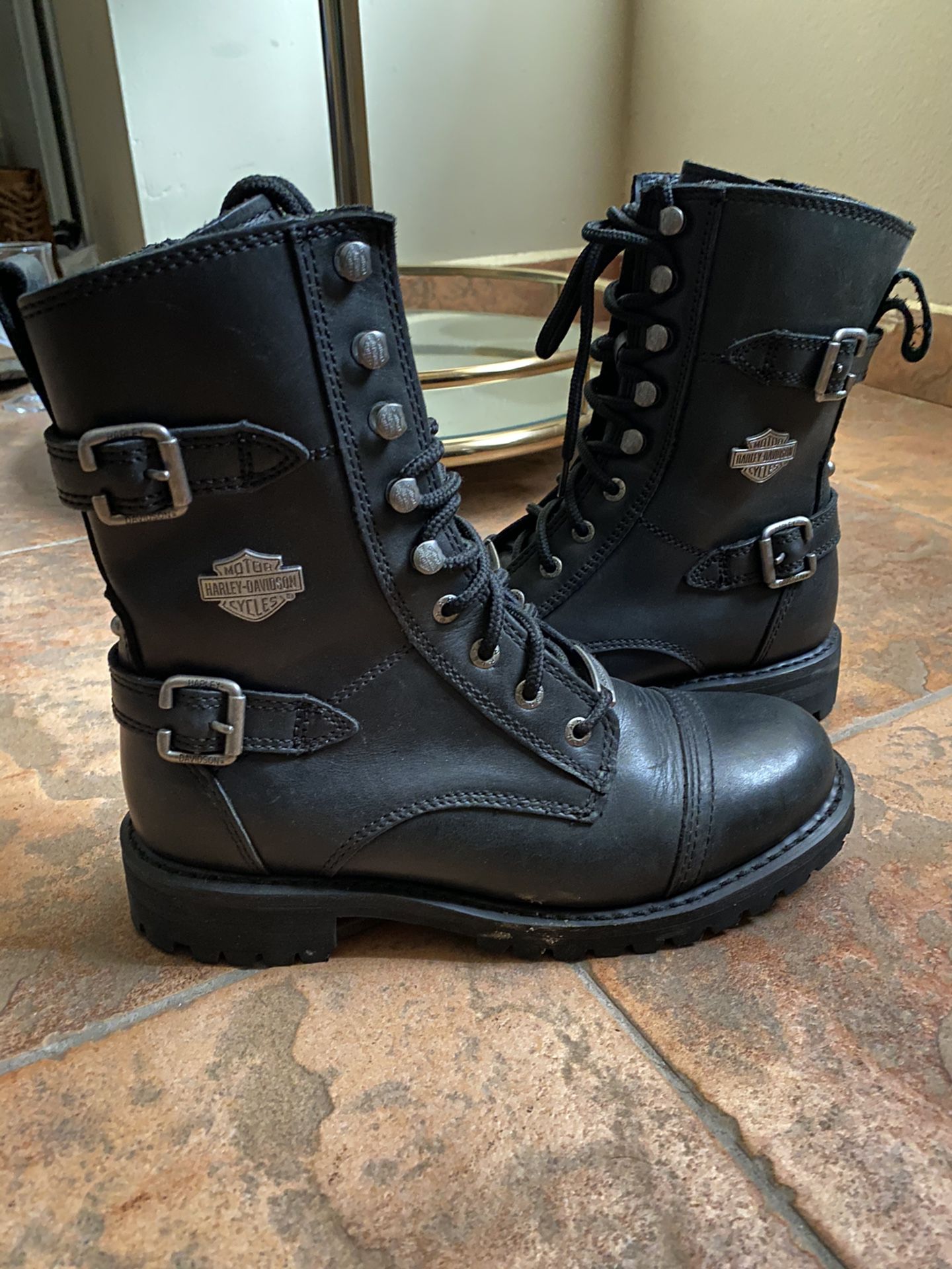 Women’s Harley Davidson Motorcycle Boots