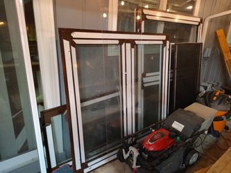 European Style Windows 1 - 5'x5' And 1- 5'x6'. 