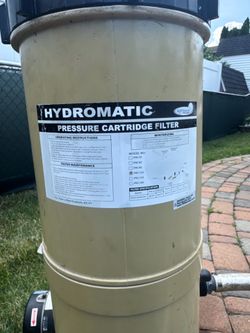 Hydromatic PRC120 Pool Filter & 1.5 HP Pump System