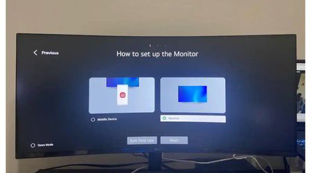 LG 34” Ultrawide WQHD Smart Monitors (2 Available) – Like New + Monitor Stand Included