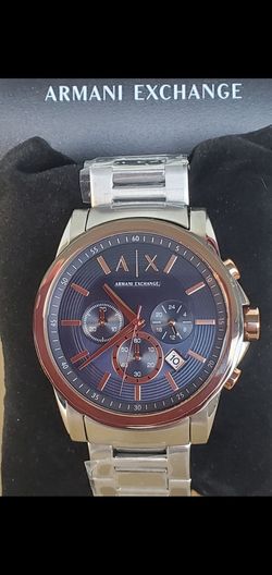 New Men's Armani Exchange TwoTone Watch