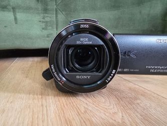 Sony Zeiss FDR-AX53 4K 20x Zoom Camcorder w/ 128GB SD Card