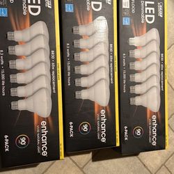 LED Dimmable Light Bulbs 