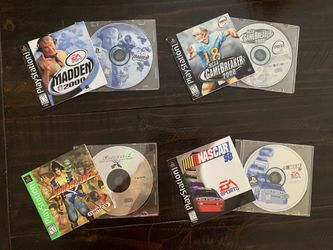 (4) PlayStation 1 Games 