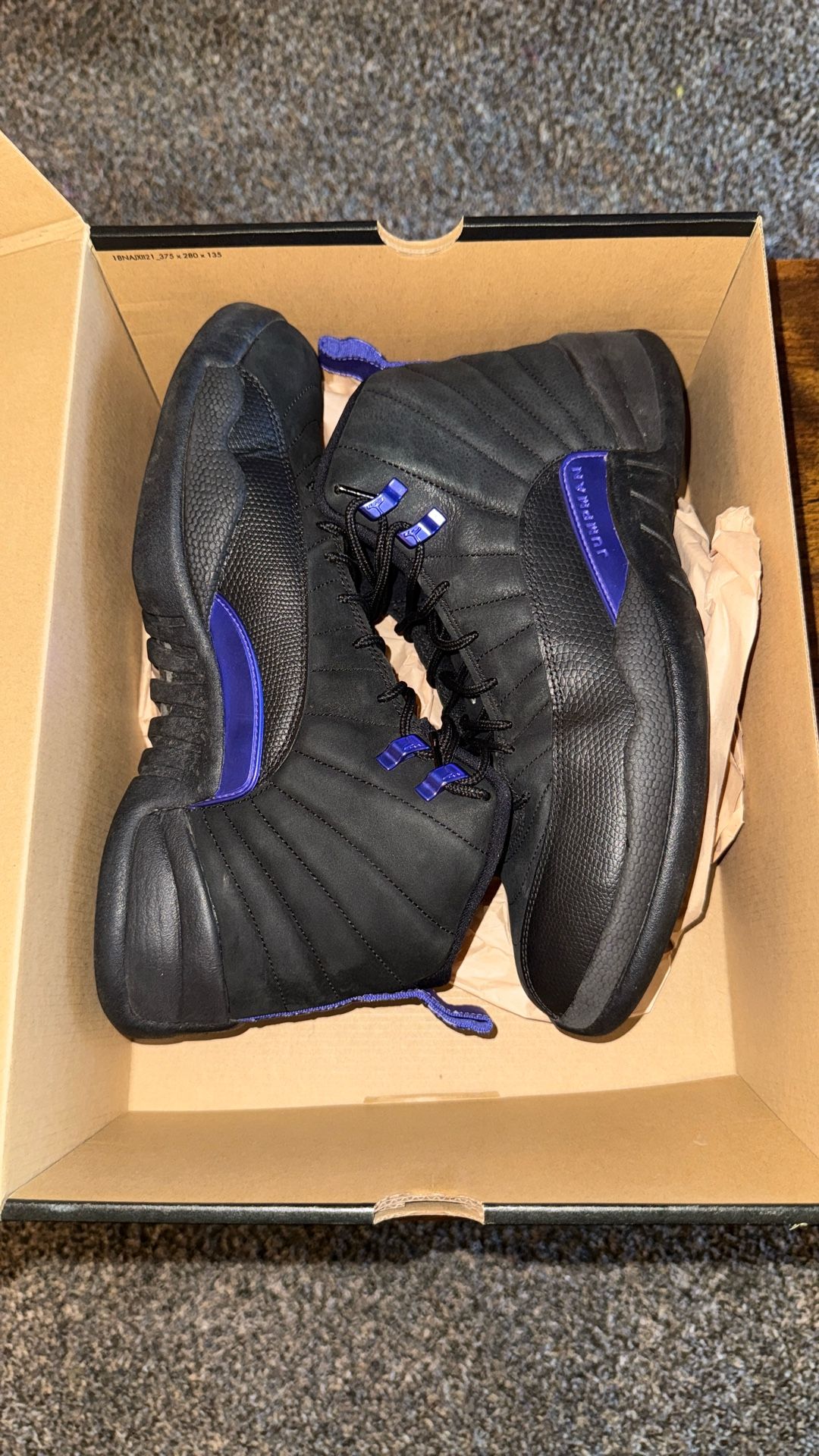 Jordan Retro 12 “Dark Concord” Size 13
