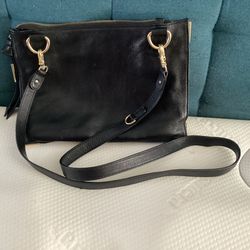 Faux Leather Bag. Like New.