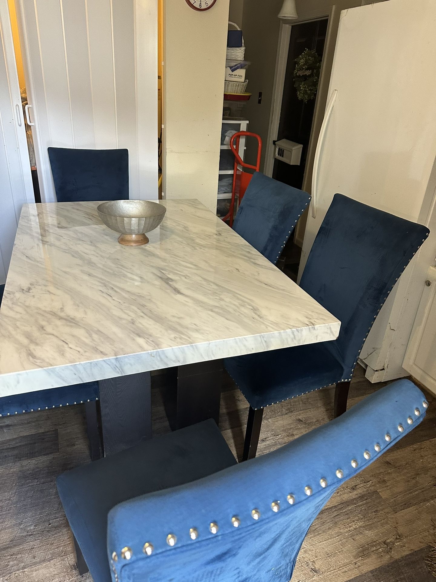 Dining Room Table Marble Design