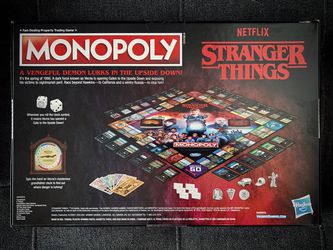 Stranger Things Monopoligy Game