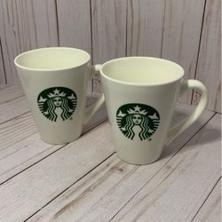 Starbucks Coffee Mugs Set Of 2 - 13 Oz