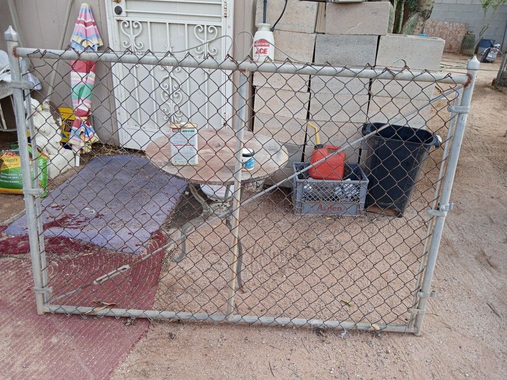 Chain Link Gate 69"X49"